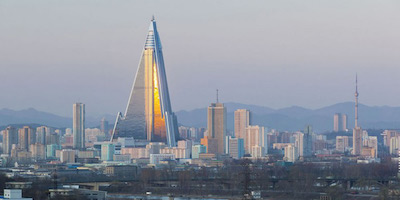 Worlds Largest Abandoned Hotel -105-story Ryugyong Hotel in North Korea