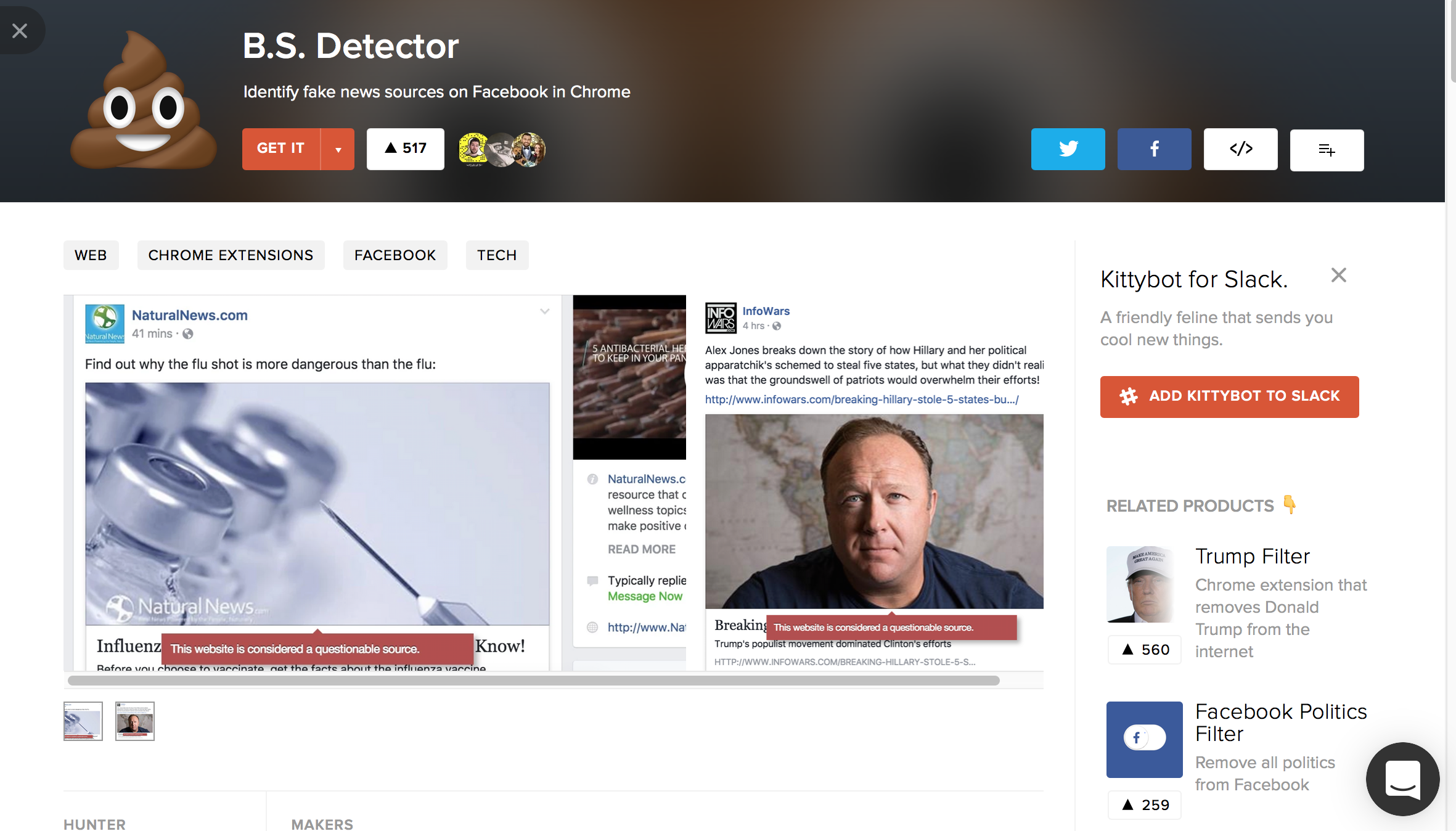 b-s-detector-product-hub-page