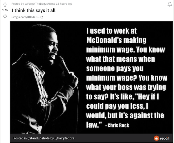 No words for this : r/antiwork