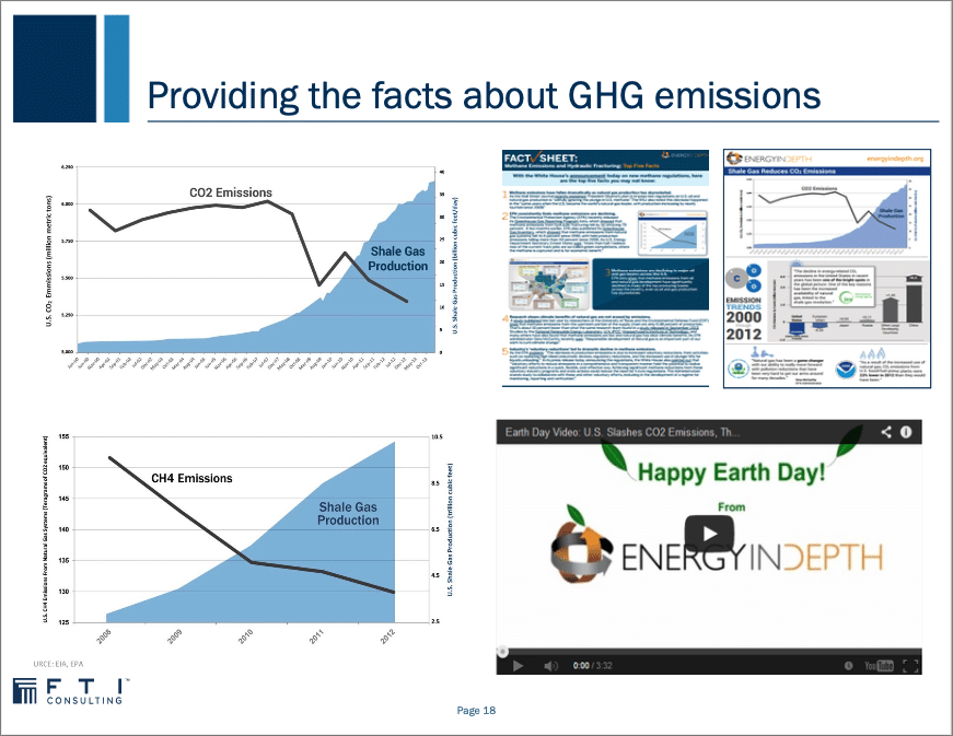 An FTI Consulting Presentation Pulls Back the Veil on Fossil Fuel PR and Shale Greenwashing 2