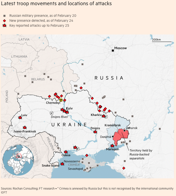 Ukraine Update: Back of the Envelope Calculations, Digital Evidence, Maps, Scenarios 4