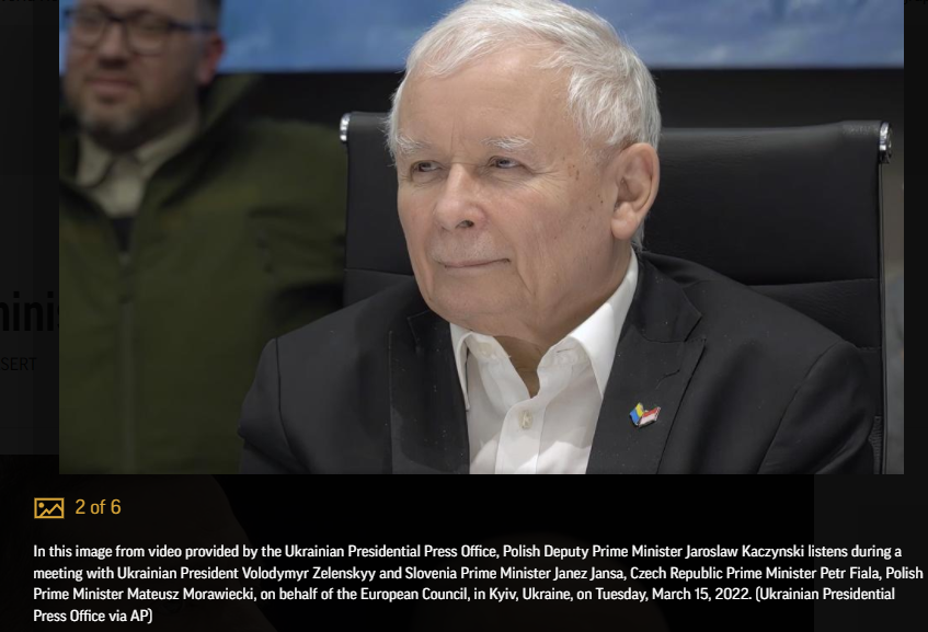 John Helmer: “Zelensky Himself Is Now in Polish Hands;” March 15 Summit with Polish, Czech, and Slovenian Prime Ministers in Przemysl Poland, Not Kiev 3