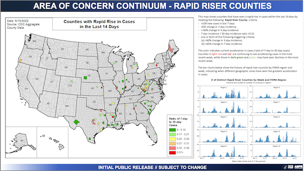 covid cdc rapid riser counties 4