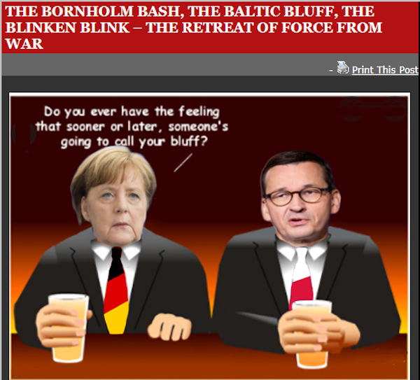 The Bornholm Blow-Up Repeats the Bornholm Bash — Poland Attacks Germany and Blames Russia 5