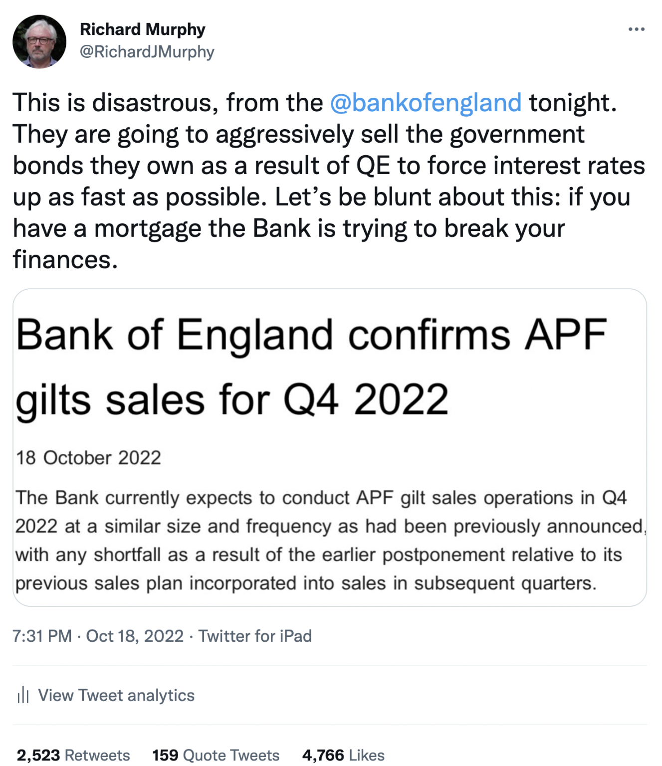 It No Longer Makes Sense for the Bank of England to be Independent 2