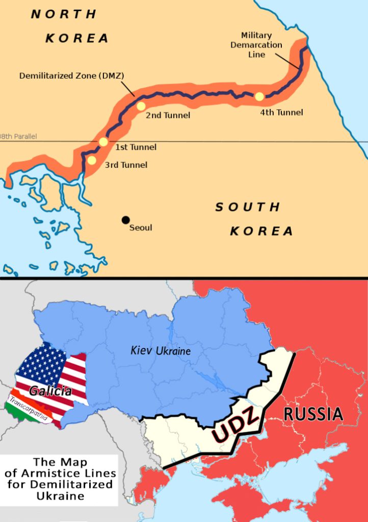 Ukraine Armistice – How the Ukraine Demilitarized Zone of 2023 Will Separate the Armies Like the Korean DMZ Of 1953 2