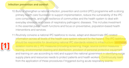 Reviewing WHO’s Draft “Respiratory Pathogens: Pandemic Preparedness Guidance” [Pounds Head on Desk] 10
