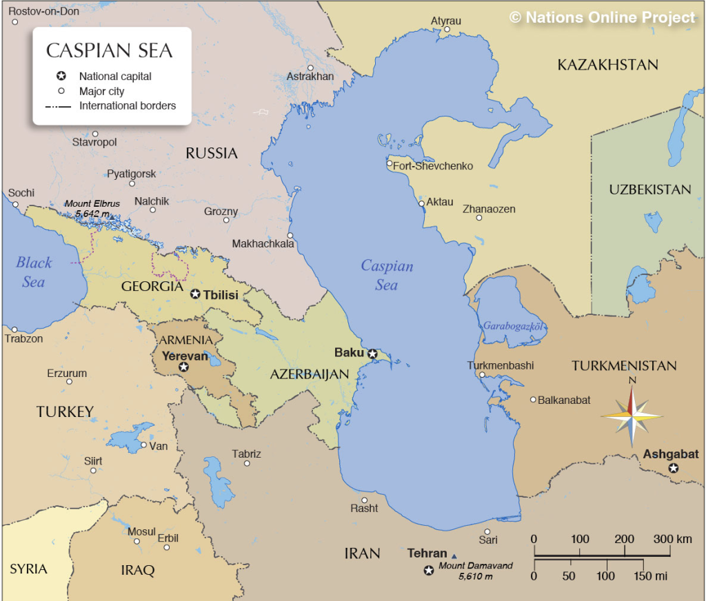 Caucasus Map