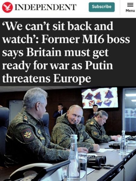 We must prepare for war